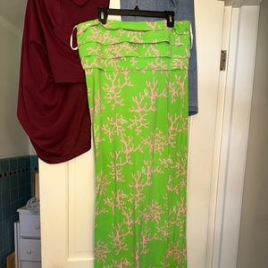 lilly pulitzer maxi dress XL